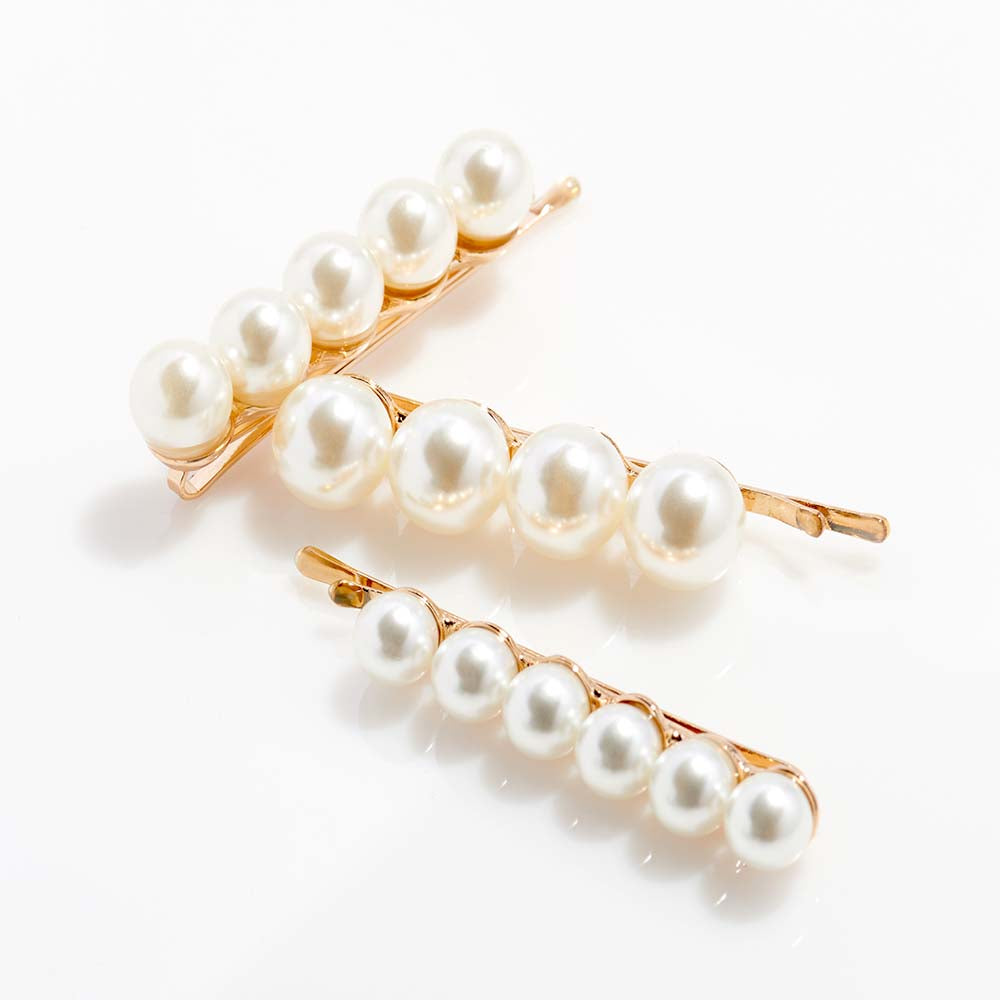 Paris Collection Pearl Bobby Pin Set Fashion Bobby Pins 